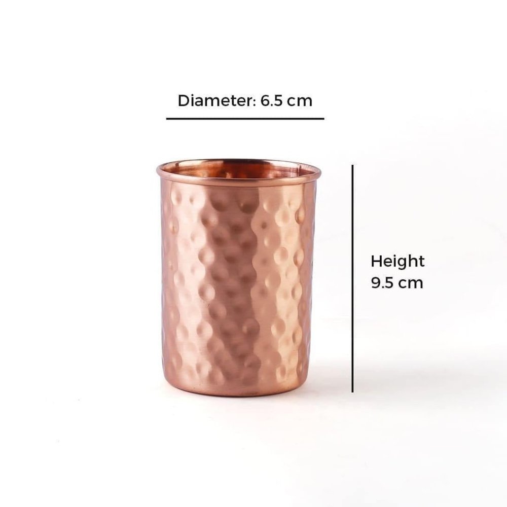 Being Classic - Hammered Copper Glass - Picture 4 of 8